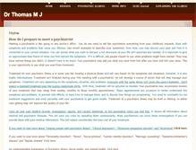 Tablet Screenshot of drmjthomas.com